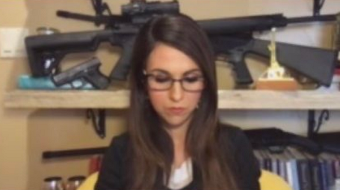 Colorado Republican Rep. Lauren Boebert took a shot at a Democrat colleague who had criticized her gun display saying, "Do your dishes, Hon."