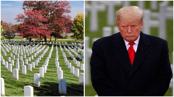 Having solved all of the nation's problems, Democrats have now introduced a bill that would ban former President Donald Trump from being buried at Arlington National Cemetery.