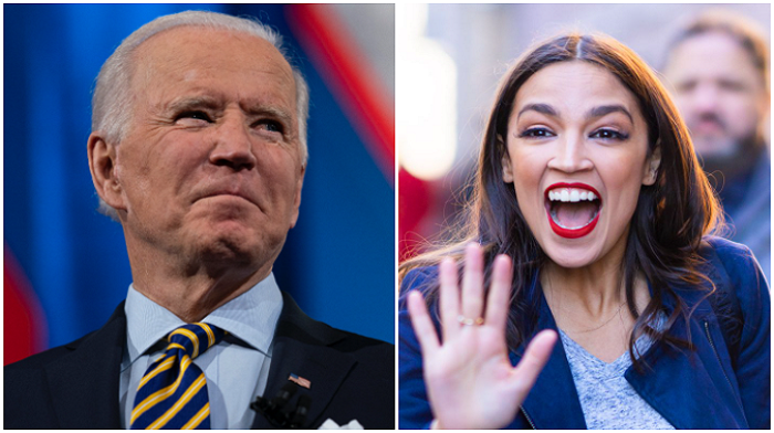 Alexandria Ocasio-Cortez (AOC) ripped the Biden administration for opening a "migrant facility for children" but stopped short of referring to them as "concentration camps."