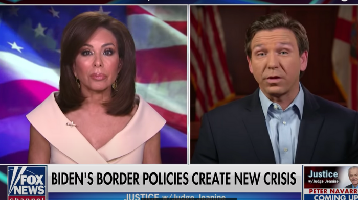 Ron DeSantis criticized the Biden administration’s immigration policies, which he believes are part of the current border crisis.
