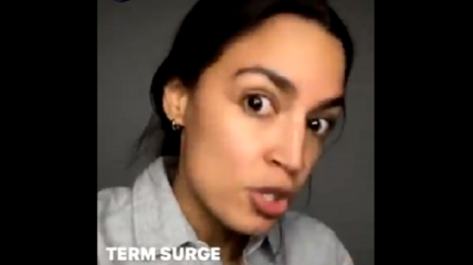 AOC took issue with the border crisis being labeled a 'surge,' saying the term promotes a "militaristic frame" that is "a White supremacist idea-philosophy."