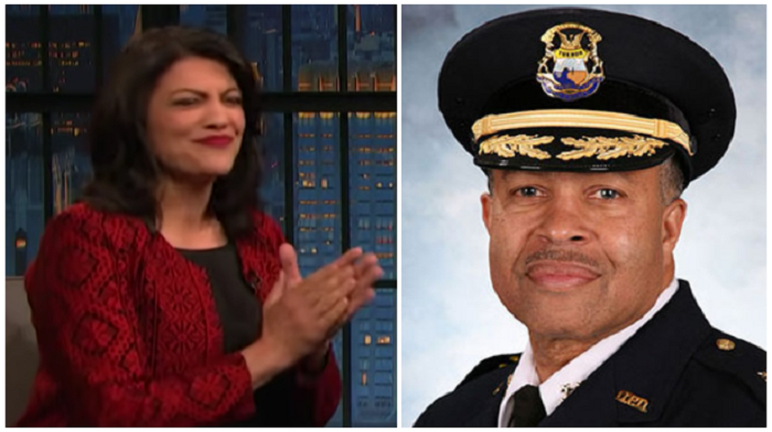 Detroit Police Chief James Craig said he'd "love" to see Rashida Tlaib resign from Congress following remarks she made calling to abolish policing because it is "inherently racist."
