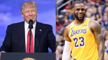 Trump Fires Back At LeBron James For Threatening Tweet