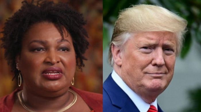 Stacey Abrams Trump