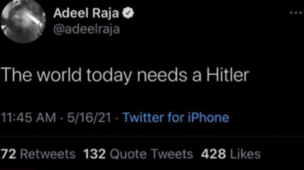 CNN Contributor Of Many Years Shares Post: 'The World Today Needs A Hitler'