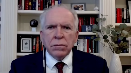 Former CIA Director John Brennan admitted he's "concerned" that the rhetoric coming from some far-left politicians is stoking a partisan divide that could lead to Antifa refusing to let people "live peacefully together."