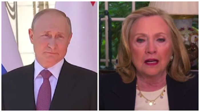 Hillary Clinton, who frequently cast doubt on the results of the 2016 election, says doing so regarding the 2020 presidential contest is "doing Putin's work."