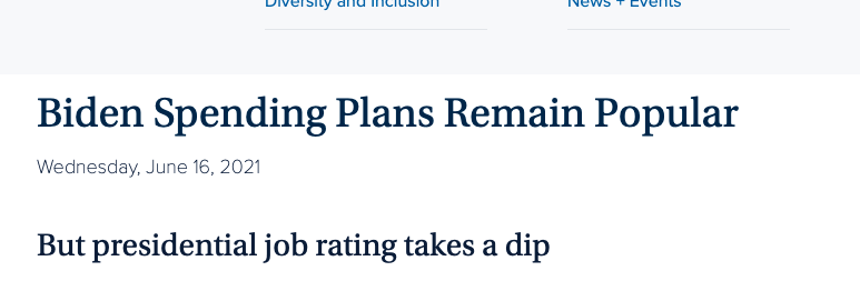 biden approval poll