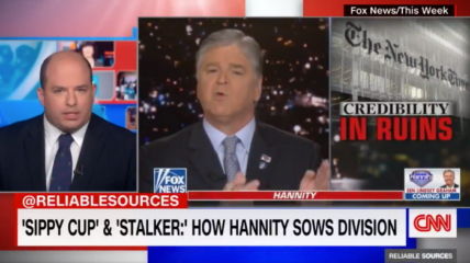 CNN’s Brian Stelter: Sean Hannity’s ‘Dark' Rhetoric Is 'Fundamentally Authoritarian’