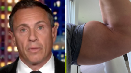 Person Tweets ‘Gonna Break Your Arm Jerking Yourself Off’ At Chris Cuomo, He Posts His Flexed Bicep In Response