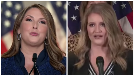 Jenna Ellis, a former attorney for President Trump, accused the RNC of lying about a story claiming the group's chief counsel questioned electoral fraud claims, prompting Chairwoman Ronna McDaniel to block her on Twitter.