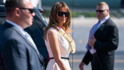 Melania Trump’s Office Blasts ‘Dishonorable’ NBC Historian For Criticizing Her Rose Garden Work