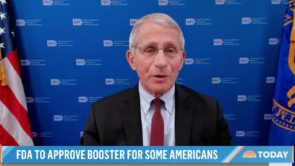 Fauci Says That 'Inevitably' Everyone Will Need COVID-19 Booster Shots