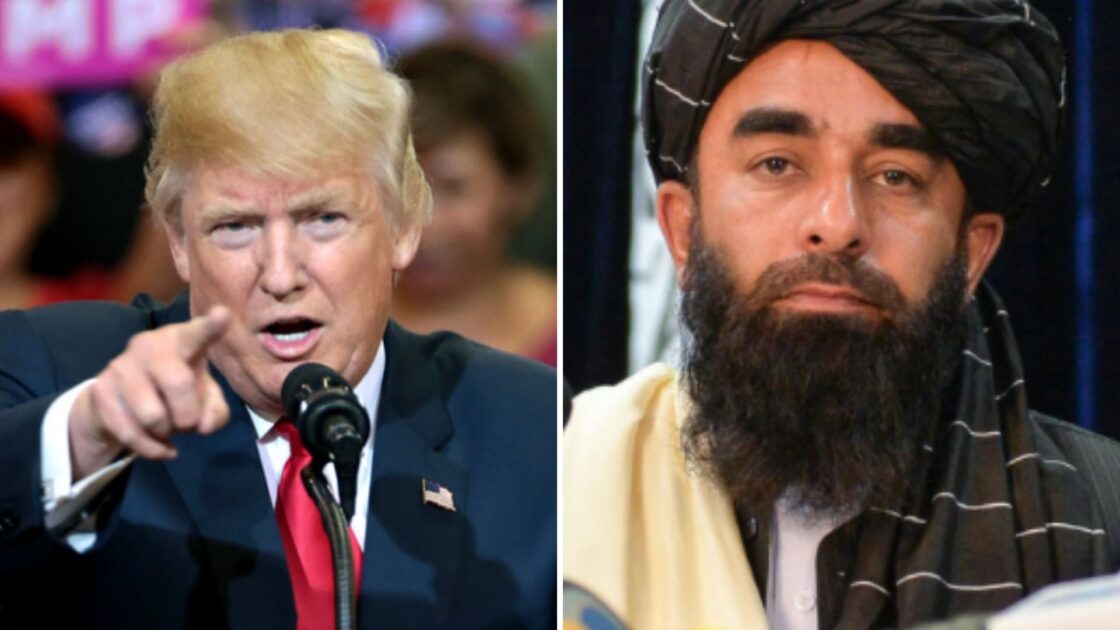 Trump Blasts Twitter For Allowing Taliban But Banning Him
