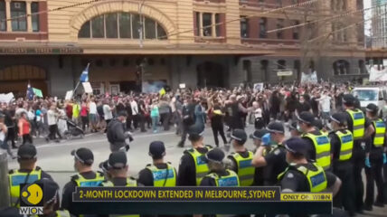 The Australian media are celebrating a "renewal in freedoms" following COVID lockdowns that sparked mass protests and police crackdowns as officials announced residents will soon be allowed "one hour only" of extra recreational time.