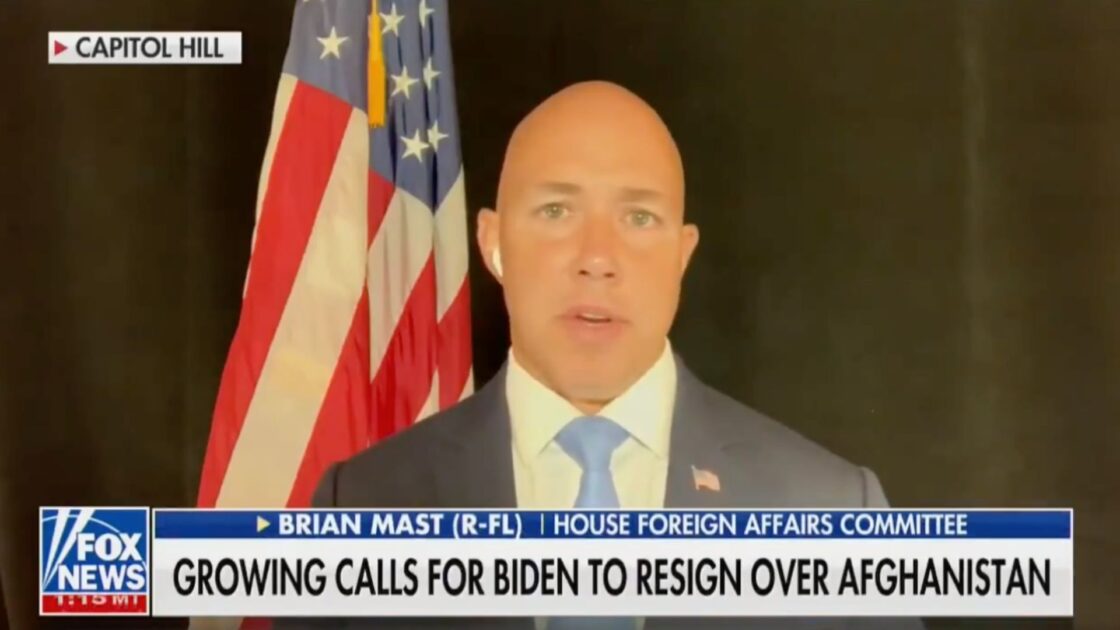 Republican Who Served In Afghanistan Believes Biden’s Actions Meet ‘Constitutional Definition Of Treason’