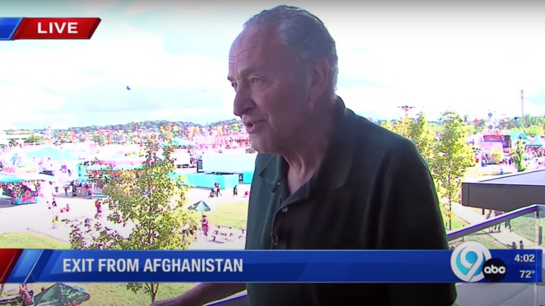 Chuck Schumer Falsely Claims That All Americans Who Wanted To Leave Afghanistan Were Able To