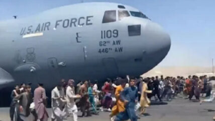A leaked email from a State official to a retired Marine attempting to charter private evacuation flights for Americans out of Afghanistan reportedly shows the Department refusing to grant approval to use military bases or land in the United States.