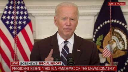 Numerous Governors Say They Will Not Accept Biden's ‘Unconstitutional’ Vaccine Mandates