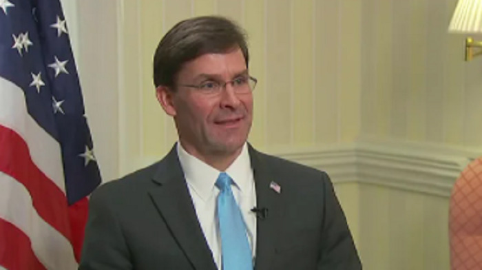 Former Secretary of Defense Mark Esper reportedly ordered a "backchannel" message to reassure China the United States would not be seeking military action in the days leading up to the 2020 presidential election.