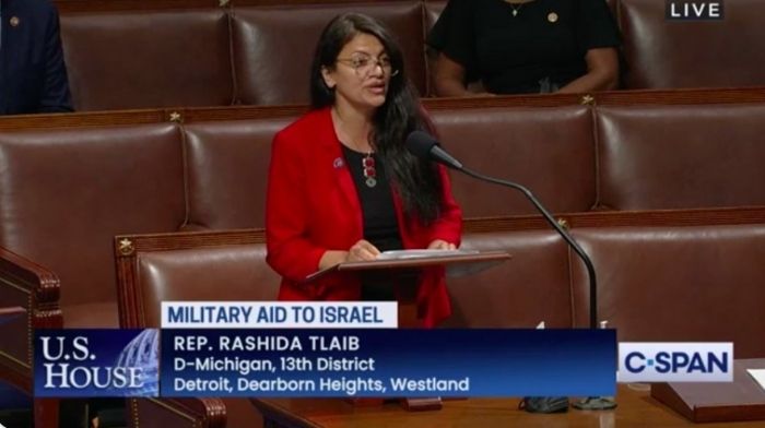 Tlaib Gets Called Out For Anti-Semitism On House Floor During Iron Dome Debate