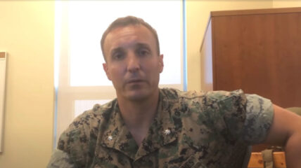 Marine Lieutenant Colonel Stuart Scheller, who went viral after criticizing military leaders for last month's withdrawal from Afghanistan, has reportedly been jailed.