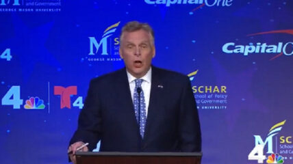 Democratic candidate for Governor of Virginia Terry McAuliffe raised eyebrows during a debate Tuesday by suggesting parents shouldn't have a role in telling schools what to teach their kids.