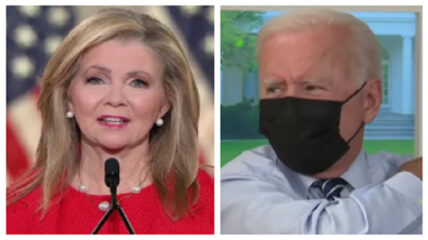 Senator Marsha Blackburn believes Joe Biden "must resign" following testimony by military leaders which seems to indicate the President wasn't forthcoming about the advice he received from military leaders regarding the Afghanistan troop withdrawal.