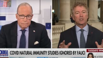 Rand Paul Blasts ‘Lying’ Fauci, Says He Ignores Natural Immunity To Promote Mass Vaccination