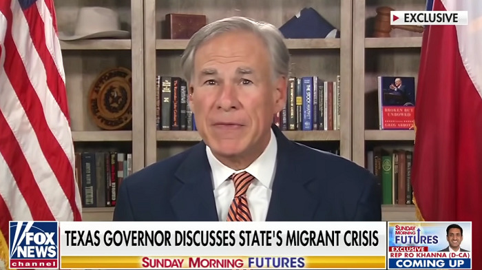 Texas Governor Greg Abbott claims "aggressive" drug cartels at the Mexican border have begun shooting at National Guard soldiers stationed there.