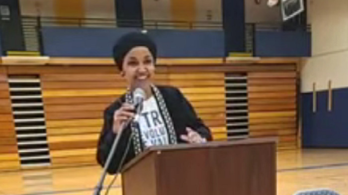 Representative Ilhan Omar blamed police officers for a rise in violent crime in Minneapolis, saying they are not fulfilling their oath to the citizens of the city.