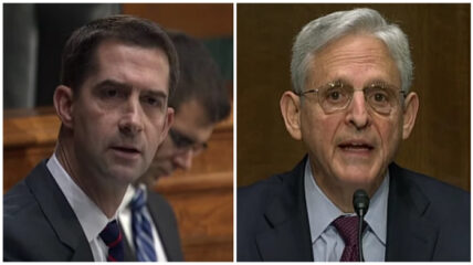 Senator Tom Cotton eviscerated Attorney General Merrick Garland for mobilizing federal officials against parents over school board meetings, expressing relief that he was never confirmed to the Supreme Court.