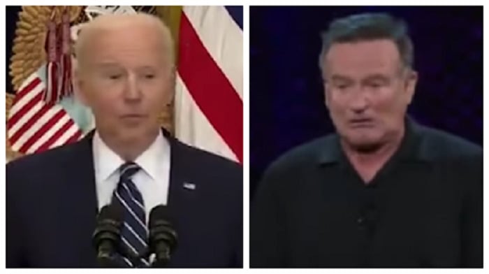 Robin Williams, the late comedic genius who was taken from us far too young in 2014, had a very unique take on Joe Biden according to a video clip from a bit in 2009.