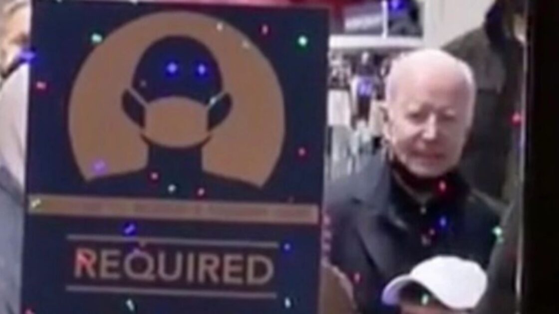 Biden Caught Shopping Without A Mask In A Store That Requires Masks