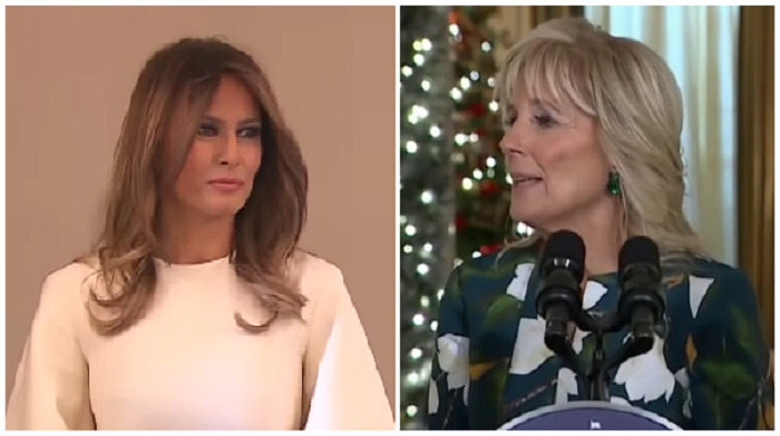First Lady Jill Biden revealed her version of the White House Christmas decorations and we have a few questions.