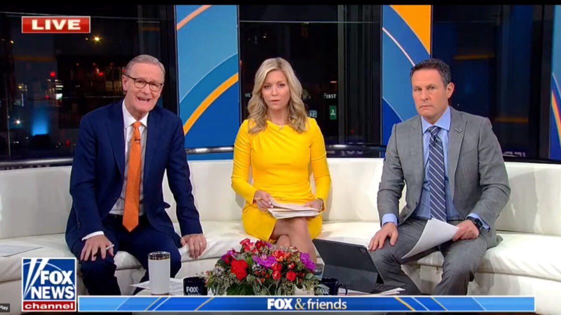 ‘Fox And Friends’ Sound Off On Man Allegedly Setting Fox News' Christmas Tree On Fire