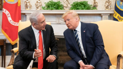 Trump Claims Netanyahu 'Never Wanted Peace' With Palestinians