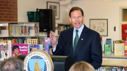 Sen. Blumenthal Speaks At Awards Ceremony, Says He Didn't Know Group Had Communist Party Ties