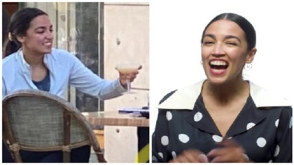 Alexandria Ocasio-Cortez (AOC) suggests criticism of her gallivanting maskless in Florida is due to sexually frustrated Republicans who can't date her.