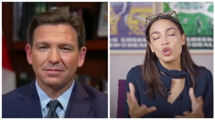 DeSantis took a jab at AOC and blue state Democrats suggesting that if he had a dollar for every lockdown fanatic that tried to escape to the freedom of Florida, he'd be rich.