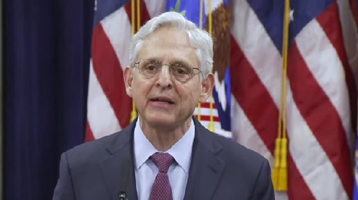 Attorney General Merrick Garland says the Justice Department has "no higher priority" than to investigate the Capitol riot on January 6th, 2021.