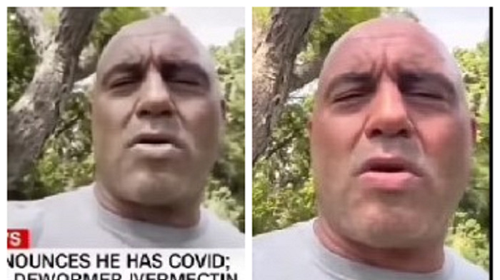 Popular podcast host Joe Rogan accused CNN of "yellow journalism" and "fake news" after posting a side-by-side video of his COVID announcement with the network's version, which appears to be distorted.
