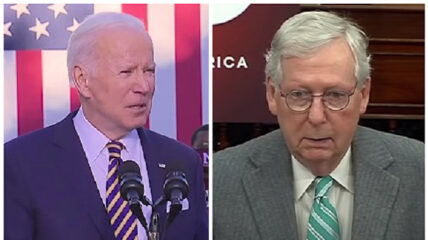 Mitch McConnell torched President Biden over his recent speech imploring Democrats to ditch the filibuster to pass voting reform legislation, calling it "profoundly unpresidential" and "deliberately divisive."