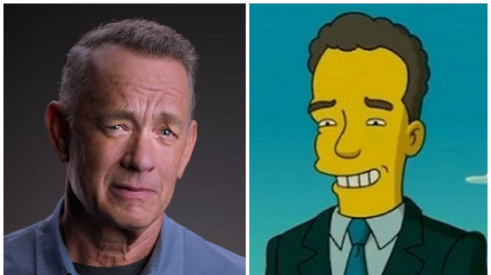Ted Cruz jabbed actor Tom Hanks after the latter narrated a video produced by Joe Biden's Presidential Inaugural Committee celebrating his first year in office saying, "The Simpsons did it first!"