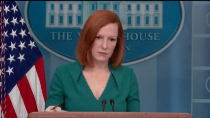 On Monday, White House press secretary Jen Psaki dodged a question about the increase in crime across America.