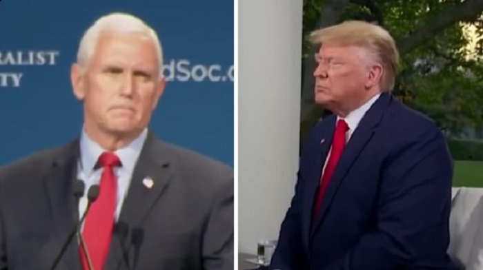 Donald Trump has fired back at Mike Pence following the former Vice President's pointed rebuke of the notion that he could have overturned the results of the 2020 presidential election.