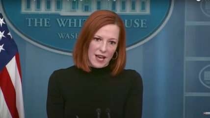Associated Press reporter Alexandra Jaffe asked White House press secretary Jen Psaki if the Biden administration