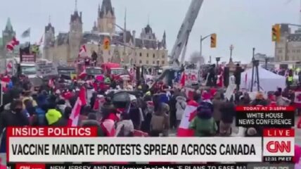 CNN reporters are seemingly beside themselves over the Canadian trucker 'Freedom Convoy,' referring to the protest as "sedition" and a "nationwide insurrection."