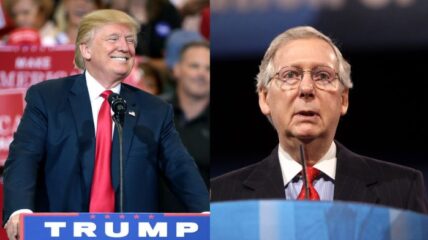 Trump Answers McConnell's Criticism Of GOP Censure Saying He 'Does Not Speak' For The Party