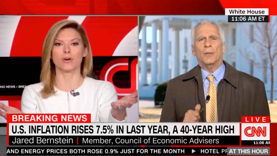 CNN Host Cuts Off Biden Official As He Tries To Spin Inflation Numbers